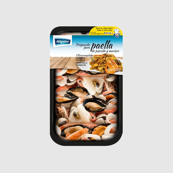 Comprar preparado par paella de pescado y marisco