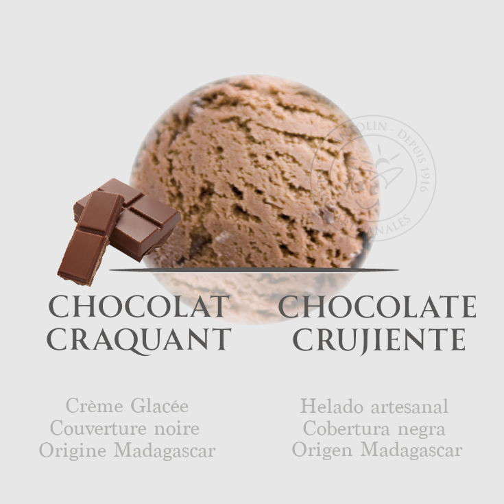 Comprar helado artesanal chocolate crujiente Antolin