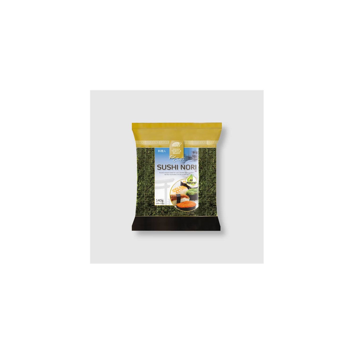 Acheter 50 feuilles d'Algues Yaki Nori Golden Turtle For Chefs