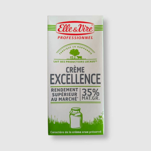 Acheter crème liquide 35% UHT Excellence Elle & Vire