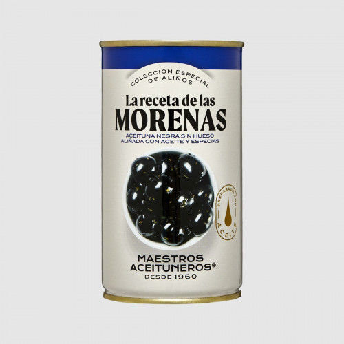 Olives noires « La receta de las morenas » sans gluten Maestros Aceitunaros