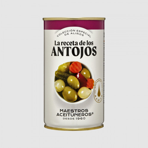 Olives vertes « la receta de los antojos » sans gluten Maestros Aceituneros