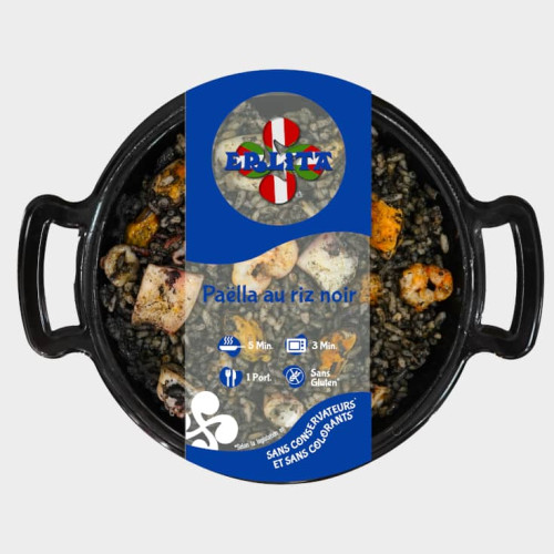 Comprar paella de arroz negro individual