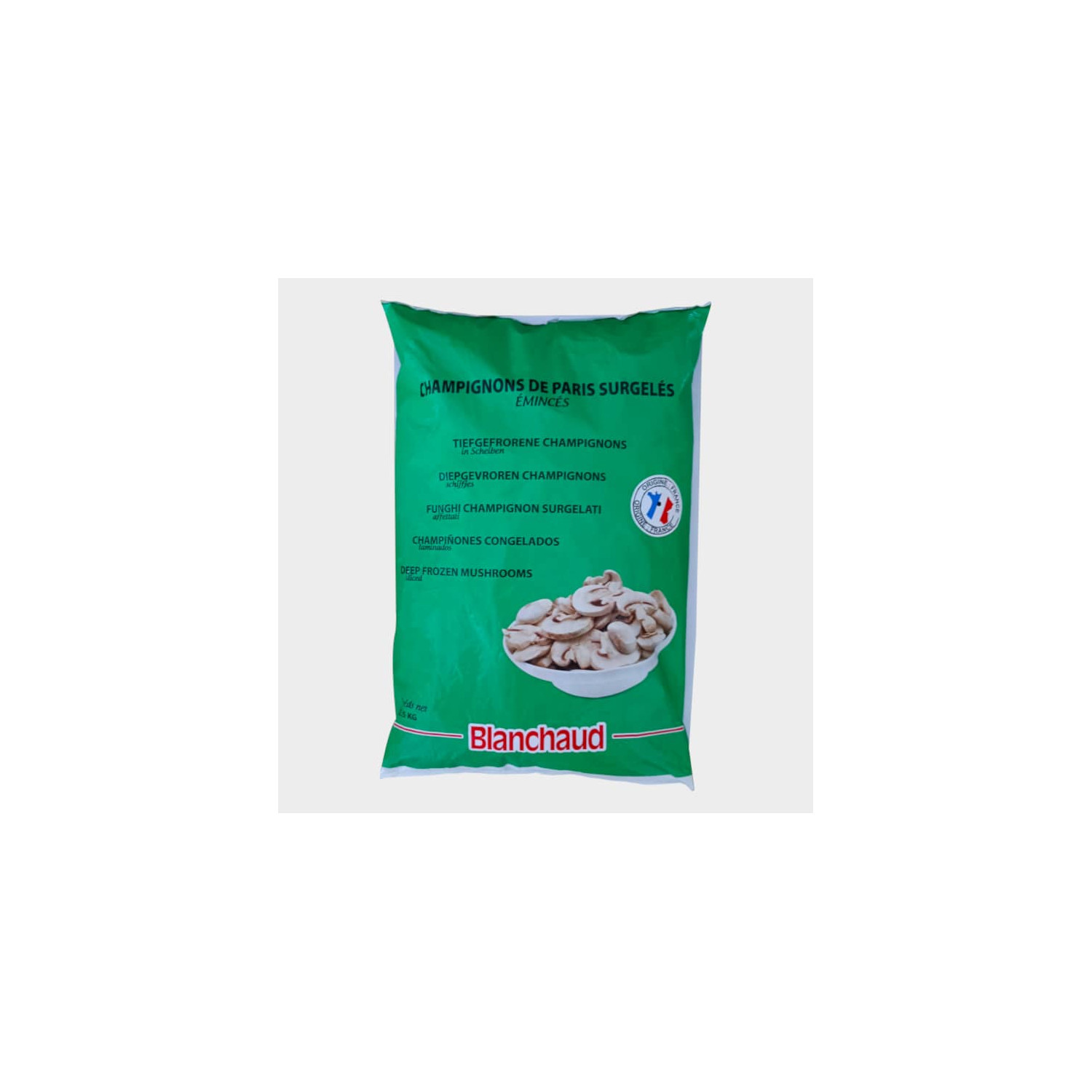 Acheter champignons de Paris Surgelés Blanchard.