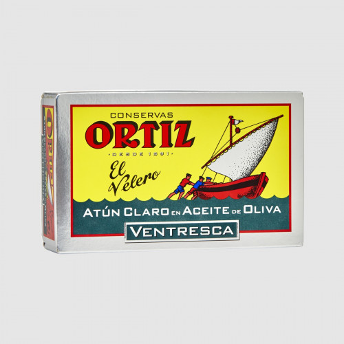 Ventrèche de thon clair à l’huile d’olive Ortiz