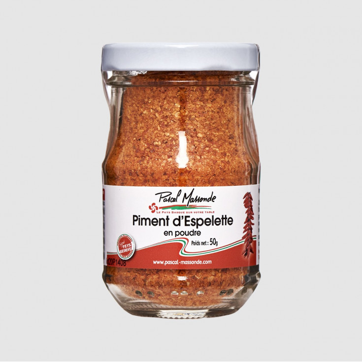 Piment d'Espelette AOP 250 g - Pascal Massonde - Épicerie 