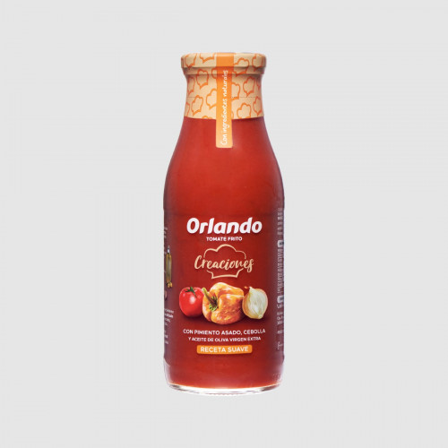 Tomate frito sans gluten à l'oignon et aux poivrons grillés Orlando créations