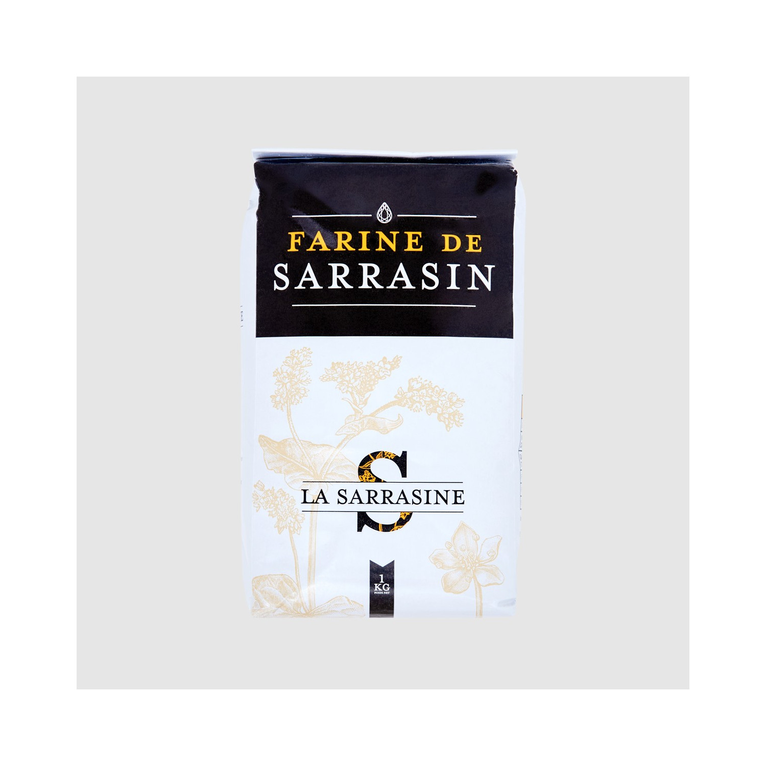 Farine sarrasin (farine de blé noir) La sarrasine 1 kg
