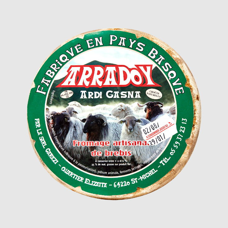 Acheter fromage de brebis artisanal Arradoy